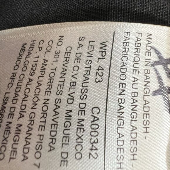 NWT Signature By Levi's Gold Mid Rise Skinny Jeans Women's 34 X 30 Black - Picture 6 of 14